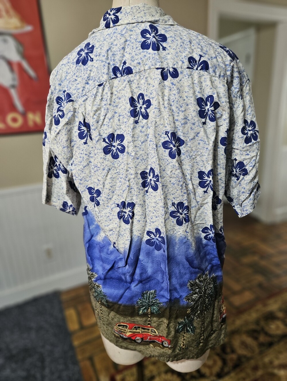 VTG Pineapple Connection Hawaiian Shirt Small - Picture 3 of 5